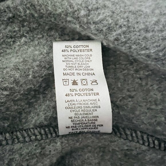 Womens Grey Hoodie with Horse Logo, Size XL NWOT - Picture 6 of 7